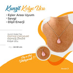 SERTİFİKALI Kunzit  Orjinal ( Taşlar) Doğaltaş Kolye Ucu, Gümüş zincirle birlikte 2x1,5 cm, M480