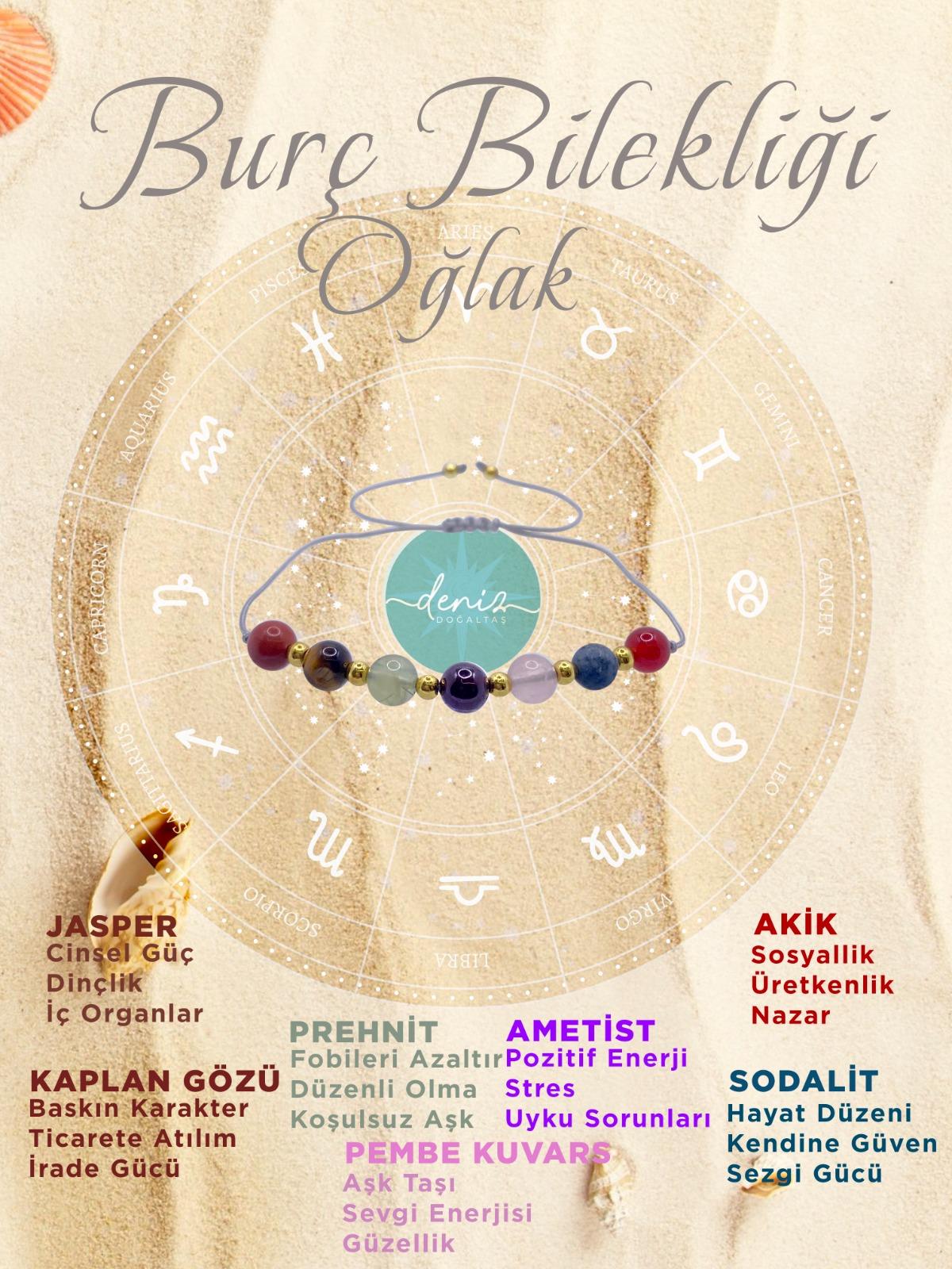 Sertifikalı Burç Bileklikleri  ( Burcunuza Özel )