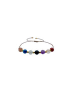 SERTİFİKALI Doğal Taş Koç Burç Bilekliği Mavi Apatit-Kan Taşı-Jasper-Sitrin-Ametist-Aventurin-Güneş Taşı