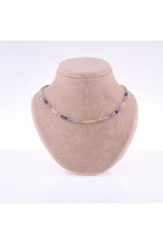 SERTİFİKALI Florit  Orjinal ( Taşlar) Doğaltaş Kolye 3 Mm - M400