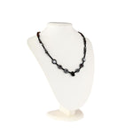 SERTİFİKALI Obsidyen, Hematit, Havlit, Prit, Dumanlı Kuvars, Kaplan Gözü Doğaltaş Kolye M447