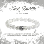 SERTİFİKALI Necef 8mm Doğal Taş Bileklik