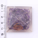 SERTİFİKALI Ametist Taşı  Orjinal ( Taşlar) Doğaltaş Piramit-3,5 x 4,5 cm 48 gr