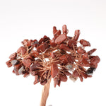 SERTİFİKALI Jasper, Kristal Kuvars  Orjinal ( Taşlar) Doğaltaş Ağaç 9x5 cm, D030
