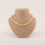 SERTİFİKALI Kalsit  Orjinal ( Taşlar) Doğaltaş Kolye 6 mm, M171