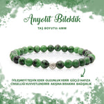 SERTİFİKALI Anyolit 6mm Doğal Taş Bileklik