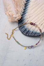 Sertifikalı Doğal Taş Florit - İnci 925 Ayar Gümüş Charm Halhal