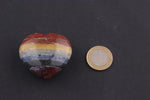 SERTİFİKALI  Orjinal ( Taşlar) Doğaltaş Çakra 5,5 x 4,5 cm D015