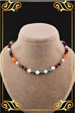 SERTİFİKALI Nazar Kolye- Yeşim-akik-ay Taşı-ametist-turkuaz