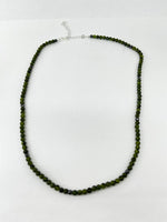 SERTİFİKALI Yeşim Hematit  Orjinal ( Taşlar) Doğaltaş Kolye Bileklik 4 mm, M424