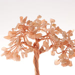 SERTİFİKALI Güneş Taşı, Kristal Kuvars  Orjinal ( Taşlar) Doğaltaş Ağaç 11x6 cm, D026