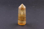 SERTİFİKALI Sarı Florit  Orjinal ( Taşlar) Doğaltaş Piramit 7 cm, 93 gr, D005
