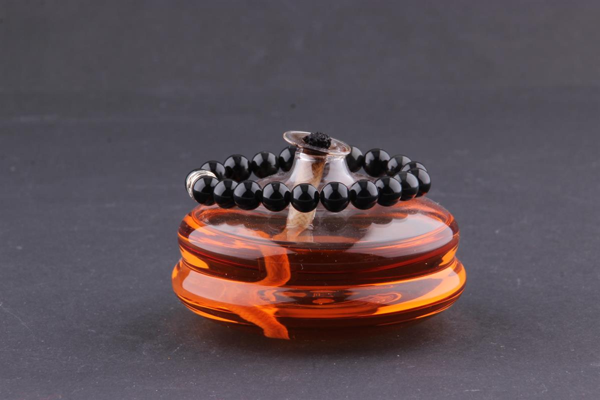 SERTİFİKALI Obsidyen  Orjinal ( Taşlar) Doğaltaş Bileklik 8 mm - B872