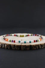 SERTİFİKALI Nazar Kolye- Yeşim-akik-ay Taşı-ametist-turkuaz