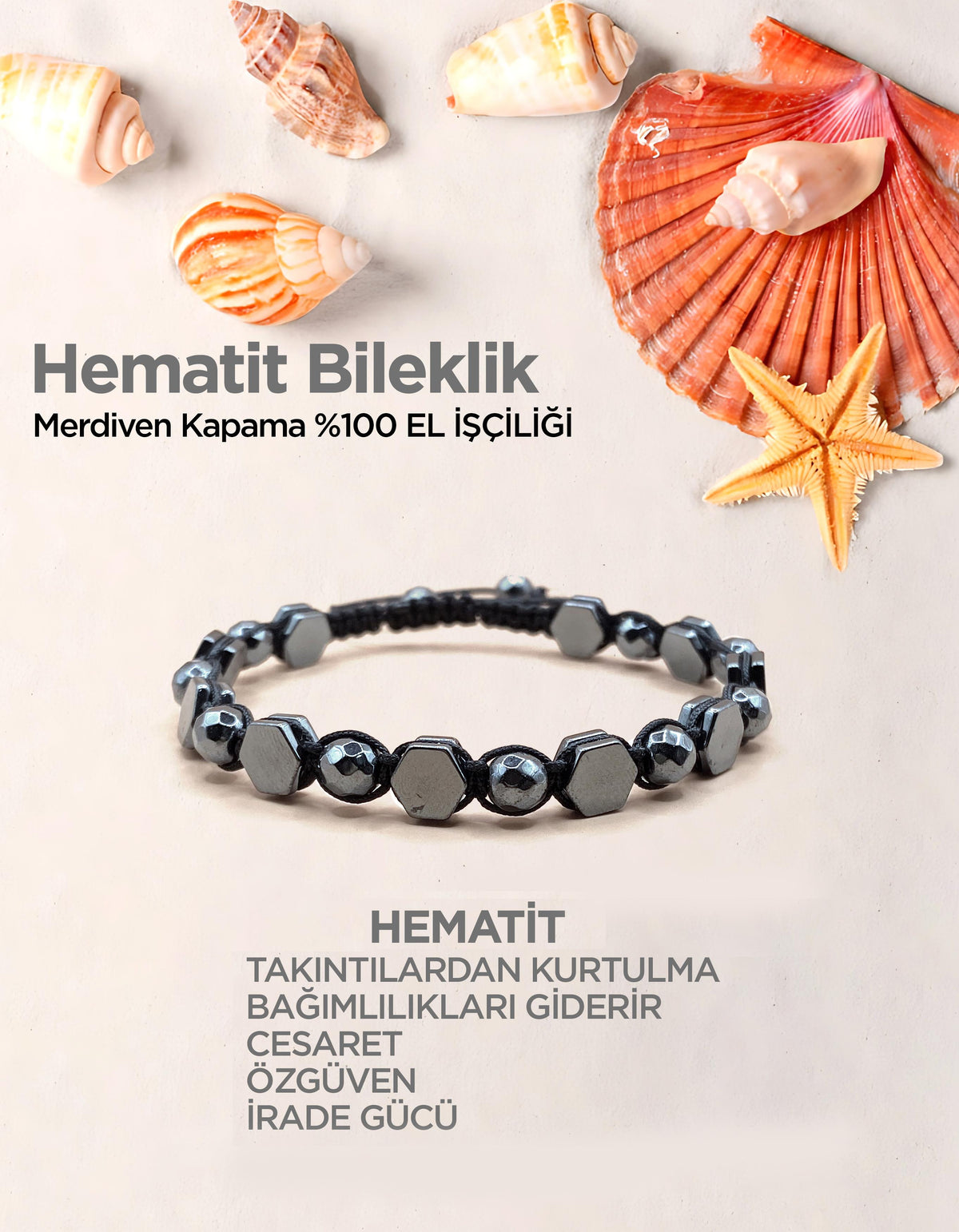 Artonyon Model Hematit Bileklik Koleksiyonu