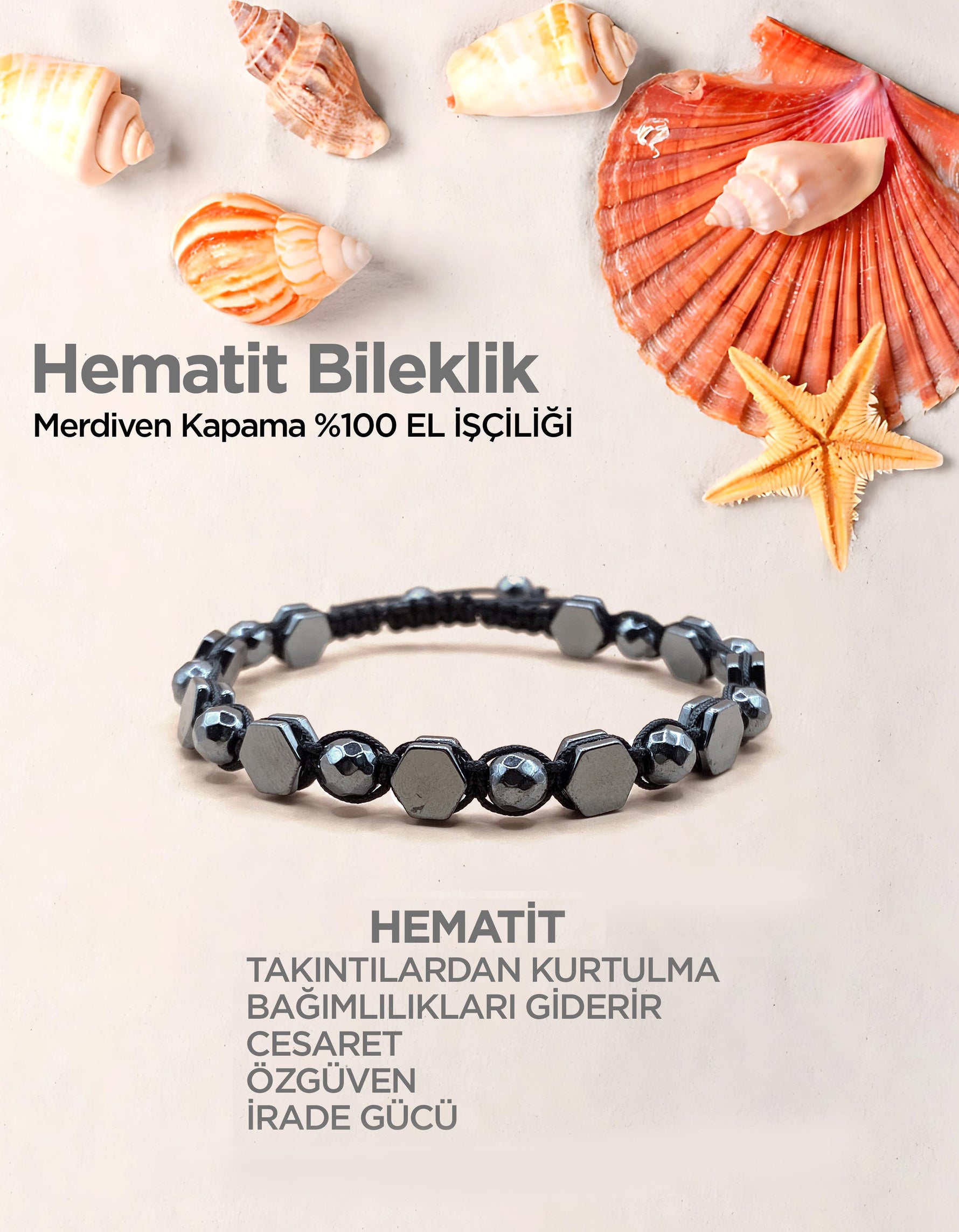 Artonyon Model Hematit Bileklik Koleksiyonu