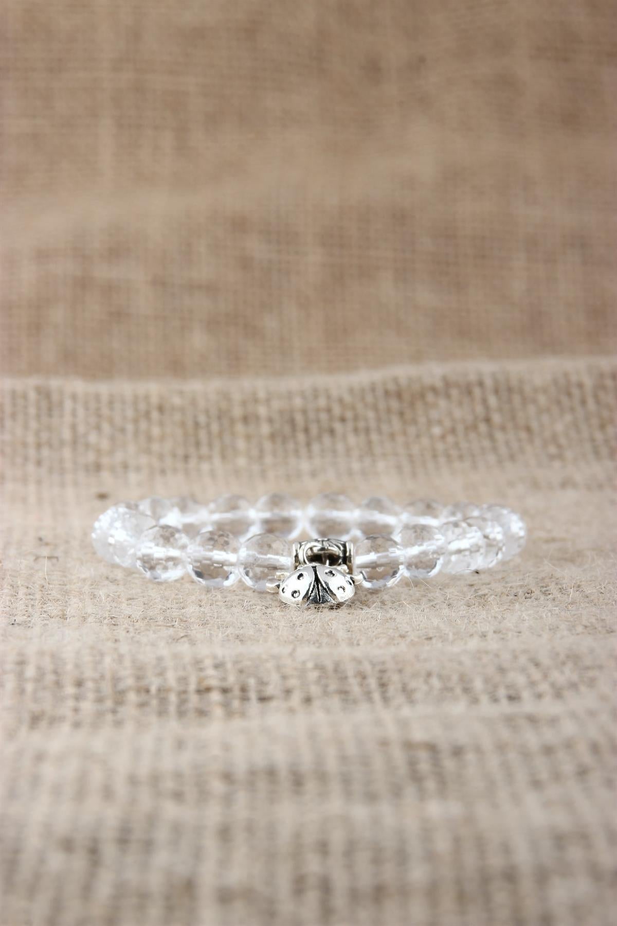 SERTİFİKALI NECEF  Orjinal ( Taşlar) Doğaltaş BİLEKLİK 8 MM