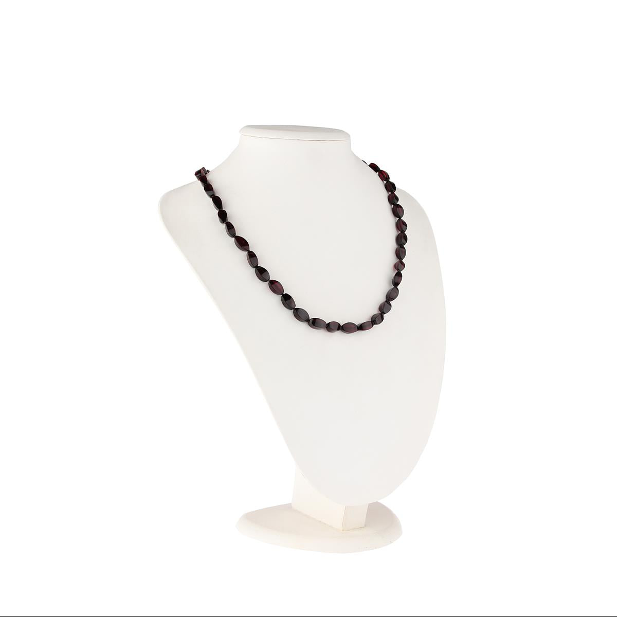 SERTİFİKALI Kehribar  Orjinal ( Taşlar) Doğaltaş Kolye 6 mm, M427