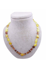 SERTİFİKALI  Orjinal ( Taşlar) Doğaltaş Kolye - Kehribar