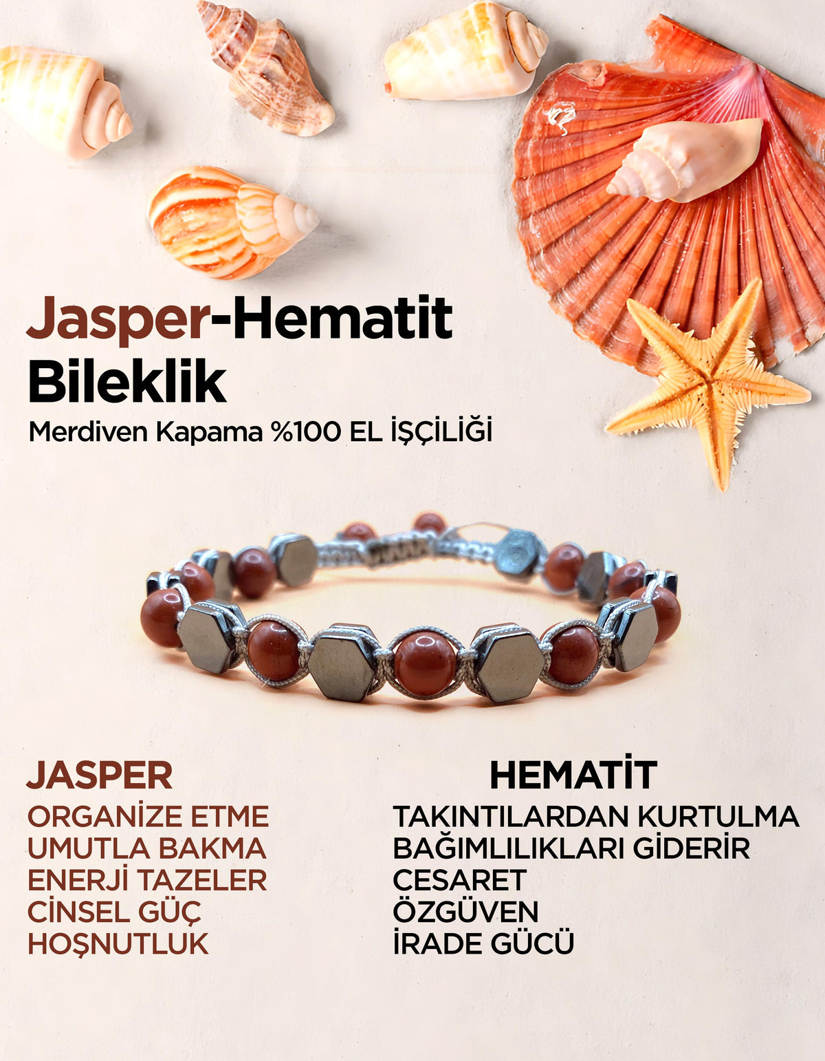 Artonyon Model Hematit Bileklik Koleksiyonu