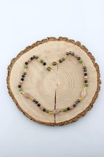 Rodokrozit Dumanlı Kuvars Güneş Taşı Kehribar Obsidyen Yeşim Hematit Kaplan Gözü Panik Atak Kolyesi