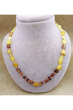 SERTİFİKALI  Orjinal ( Taşlar) Doğaltaş Kolye - Kehribar