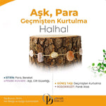 SERTİFİKALI Sitrin, Pembe Kuvars, Güneş Taşı, Rodokrozit Doğaltaş Halhal 6 mm, B931