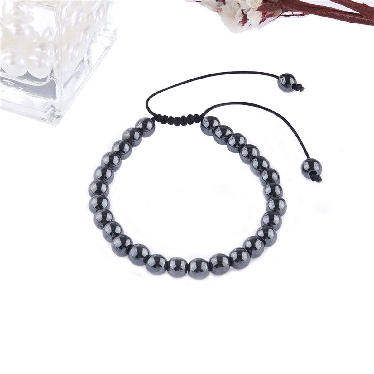 SERTİFİKALI Trehartz   Orjinal ( Taşlar) Doğaltaş Bileklik   - 8mm