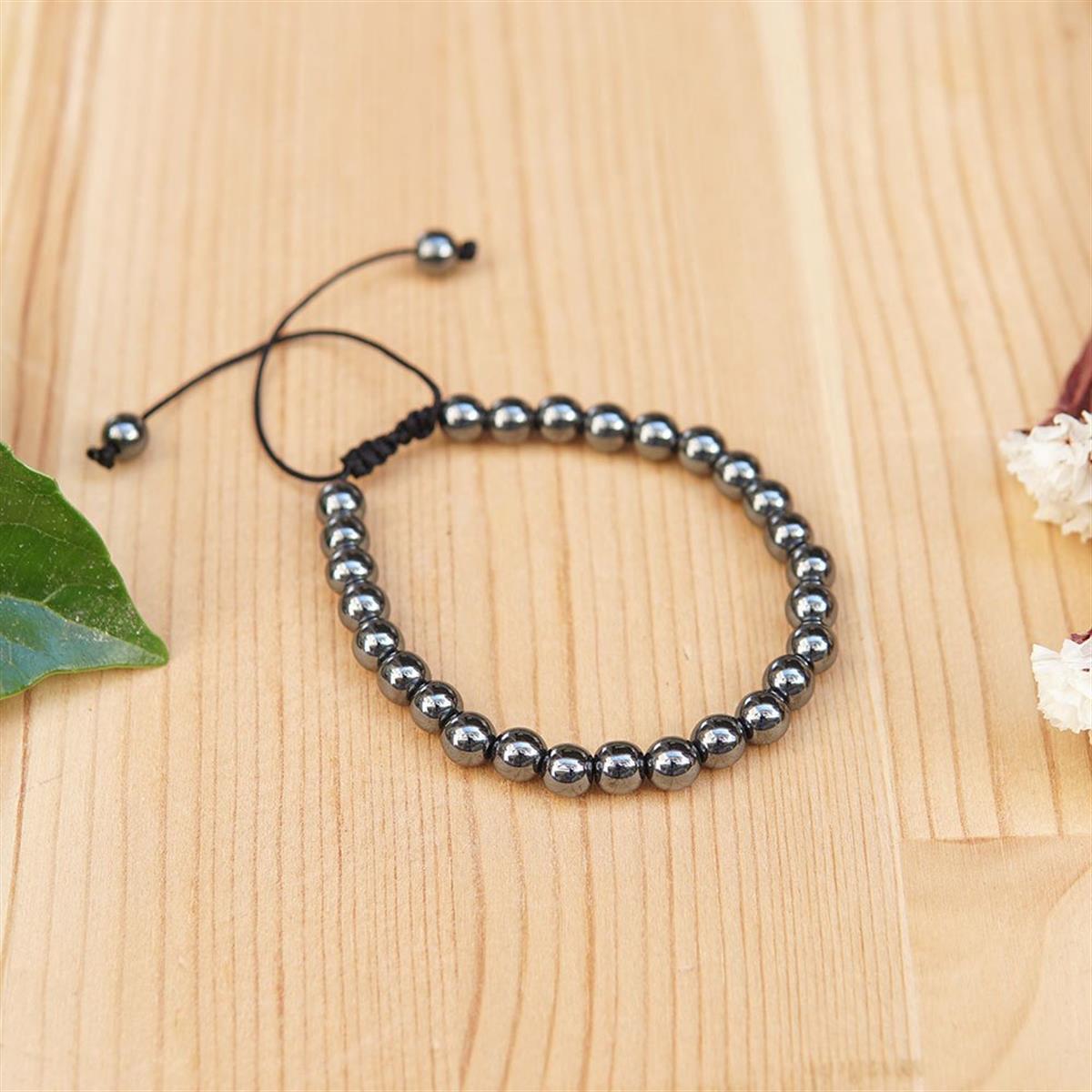 SERTİFİKALI Trehartz   Orjinal ( Taşlar) Doğaltaş Bileklik   - 8mm