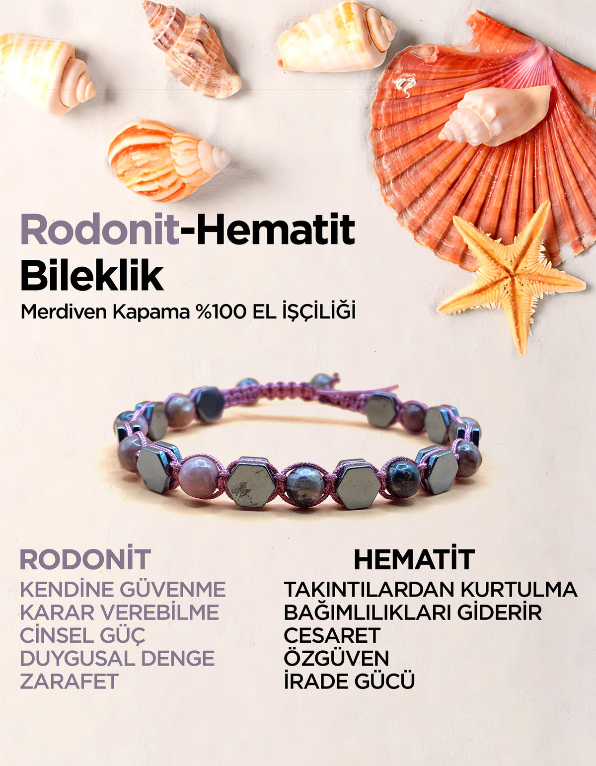 Artonyon Model Hematit Bileklik Koleksiyonu