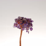 SERTİFİKALI Ametist, Kristal Kuvars  Orjinal ( Taşlar) Doğaltaş Ağaç 12x7 cm, D021