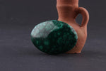 SERTİFİKALI  Orjinal ( Taşlar) Doğaltaş Malakit 5,5x4 cm D016