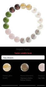 Özel Tasarım Elastik Misineli - 18 Taş - Özel Tasarım Görseli