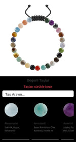 Özel Tasarım Merdiven Kapama Bileklik - 27 Taş - Özel Tasarım Görseli