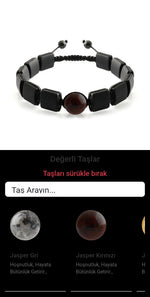 Özel Tasarım Kare Kesim Obsidyen - 1 Taş - Özel Tasarım Görseli