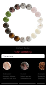 Özel Tasarım Elastik Misineli - 18 Taş - Özel Tasarım Görseli