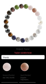 Özel Tasarım Elastik Misineli - 23 Taş - Özel Tasarım Görseli