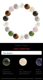 Özel Tasarım Elastik Misineli - 18 Taş - Özel Tasarım Görseli