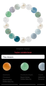 Özel Tasarım Elastik Misineli - 18 Taş - Özel Tasarım Görseli