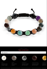 Özel Tasarım Makrome Bileklik - 14 Taş - Özel Tasarım Görseli