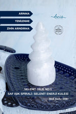 Saf Işık Spirali: Selenit Enerji Kulesi / Selenit obje no:1 S.K:0087