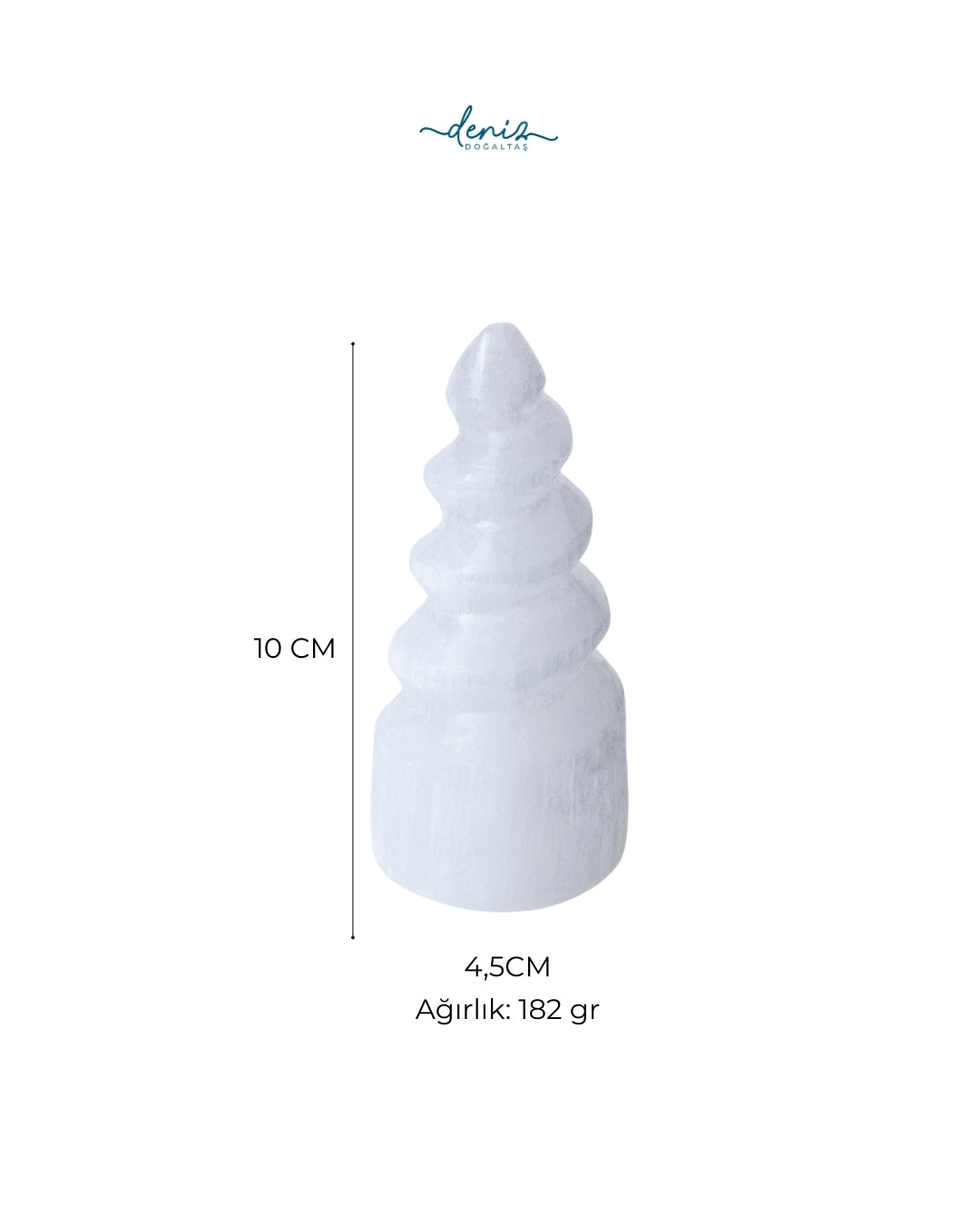 Saf Işık Spirali: Selenit Enerji Kulesi / Selenit obje no:1 S.K:0087