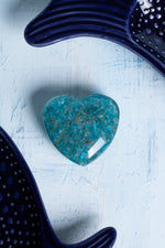 Sertifikalı Apatit Doğal Taş İlham, Denge ve Özgüven Kalbi S.K: 0049