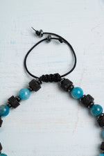 Sertifikalı Apatit ve Lav Taşı Doğal Bileklik – Zihin ve Enerji Dengesi