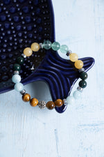 Sertifikalı Balık Burcu Bileklik – Florit ve Kalsit Spiritüel Dengesi