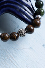 Sertifikalı Boğa Burcu Bileklik – Apatit ve Bronzit Denge Uyumu