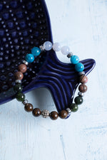 Sertifikalı Boğa Burcu Bileklik – Apatit ve Bronzit Denge Uyumu