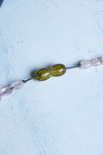 Sertifikalı Doğal Taş Kolye (4mm) NAZAR- SAĞLIK - AŞK