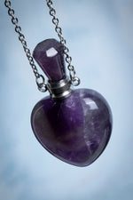 Sertifikalı Florit Doğal Taş Esans Şişesi / Kolye 2