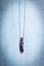 Sertifikalı Florit Doğal Taş Esans Şişesi / Kolye